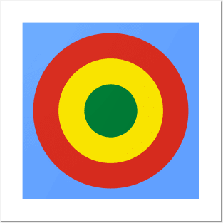 Bolivia Air Force Roundel Posters and Art